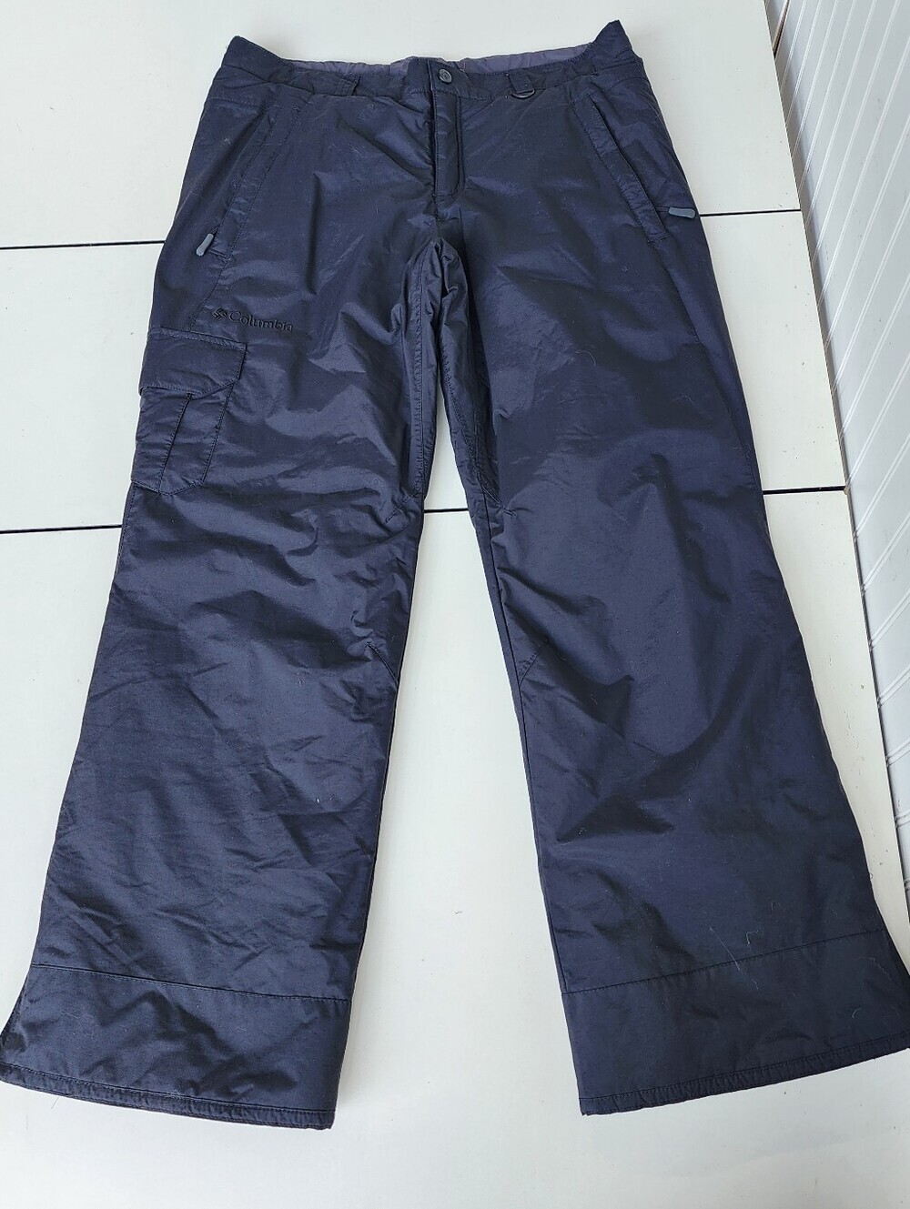 Columbia Omni Shield Snow Pants Youth 16/18 Waterproof Snowboard Ski Black